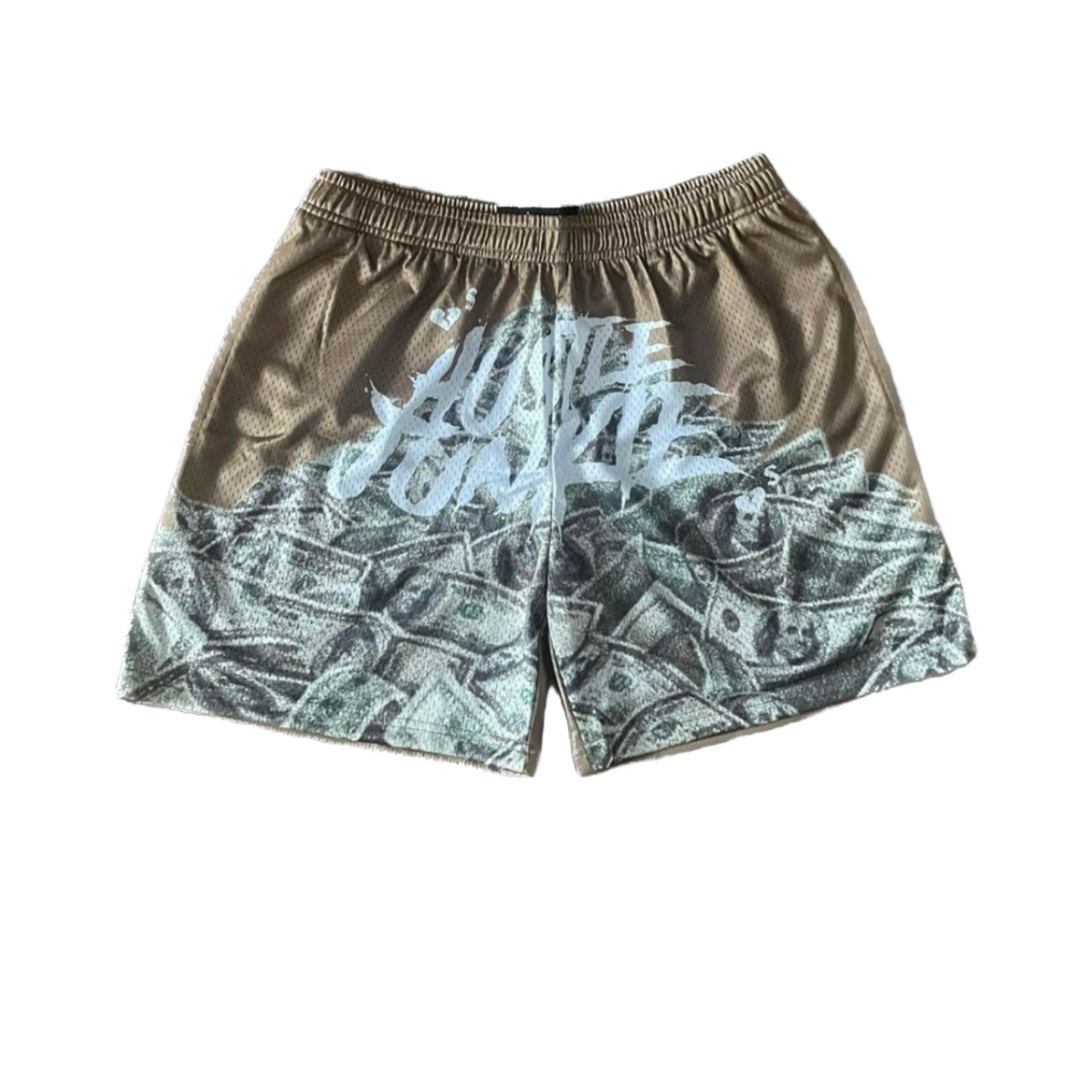Money Collection Cream Short